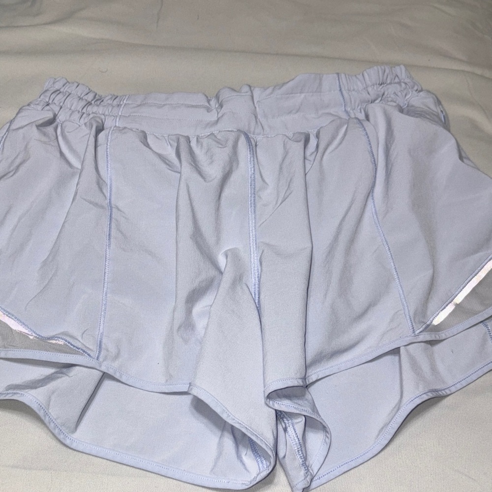Lululemon Athletica Light Gray Athletic Shorts